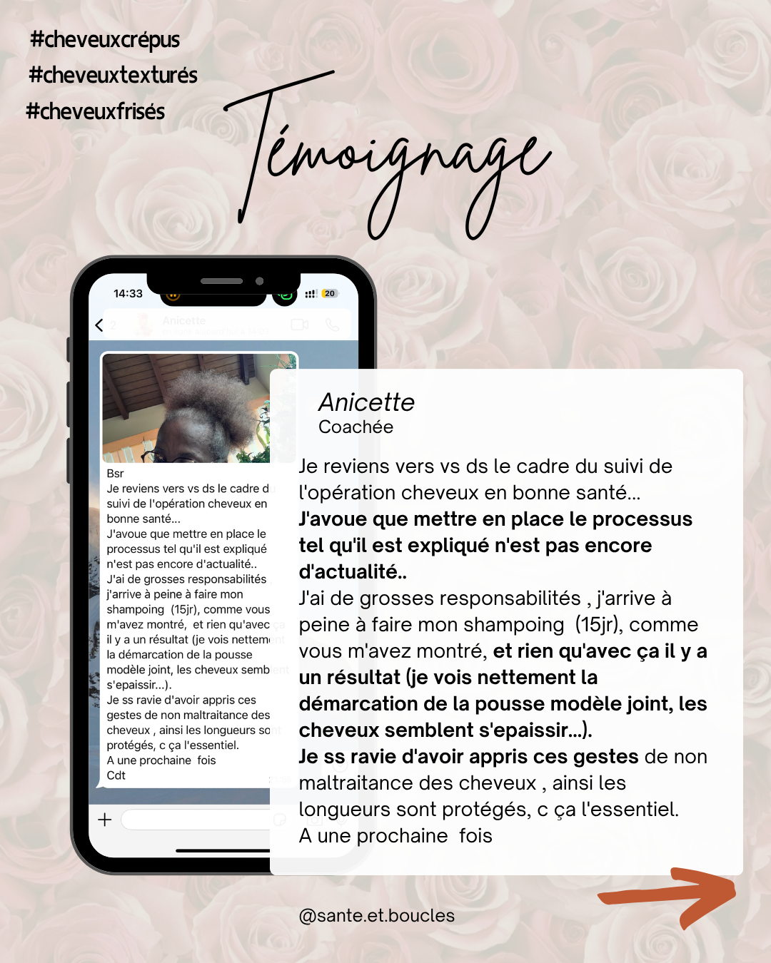 Coaching capillaire ponctuel (Adulte)