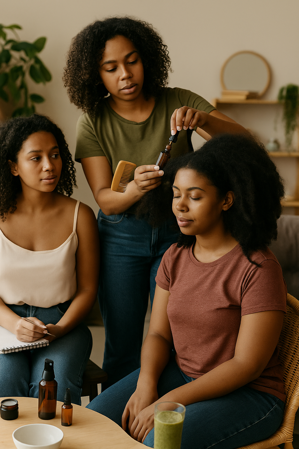 Atelier pratique : Cheveux crépus, frisés, bouclés... et s'il devenait simple d'en prendre soin ?