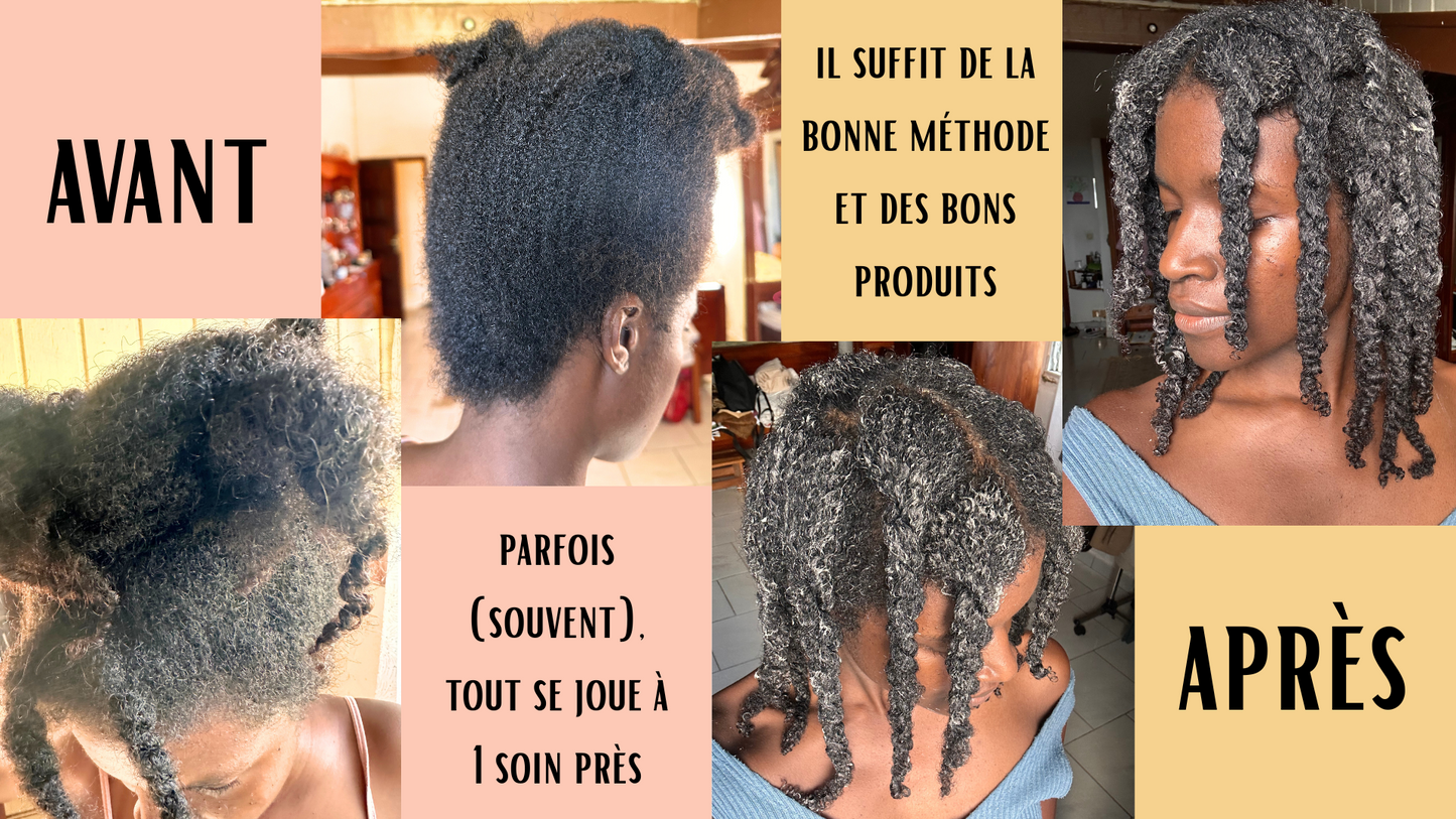 Coaching capillaire ponctuel à domicile (Adulte)
