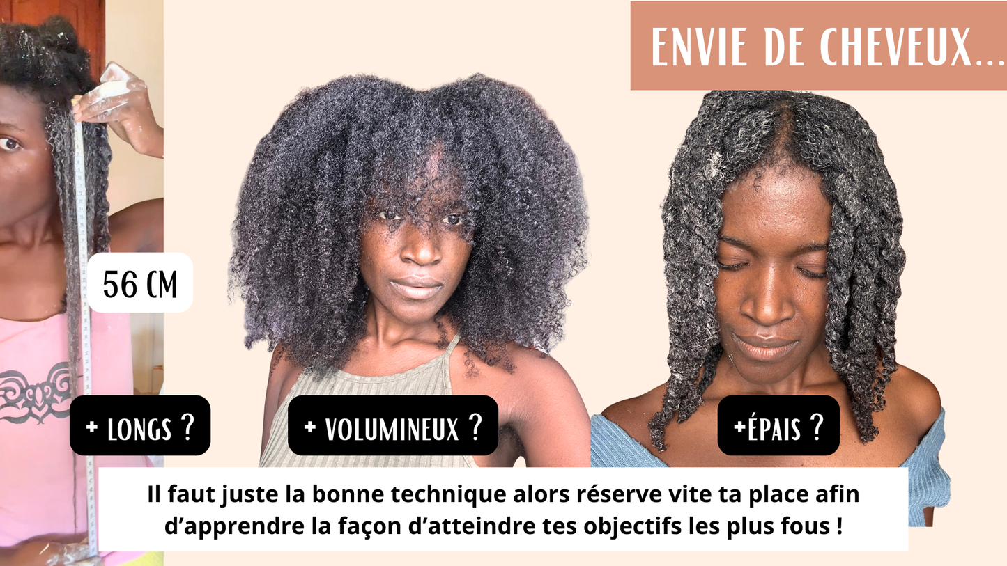 Atelier pratique : Cheveux crépus, frisés, bouclés... et s'il devenait simple d'en prendre soin ?